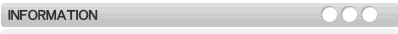 インフォメーション